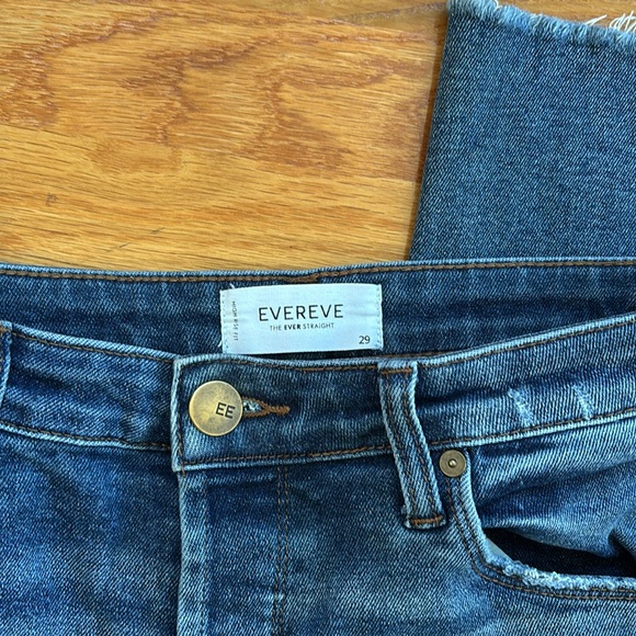Evereve straight jeans - Picture 2 of 6